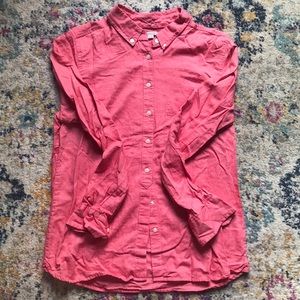 Gap Red Button Down Size S